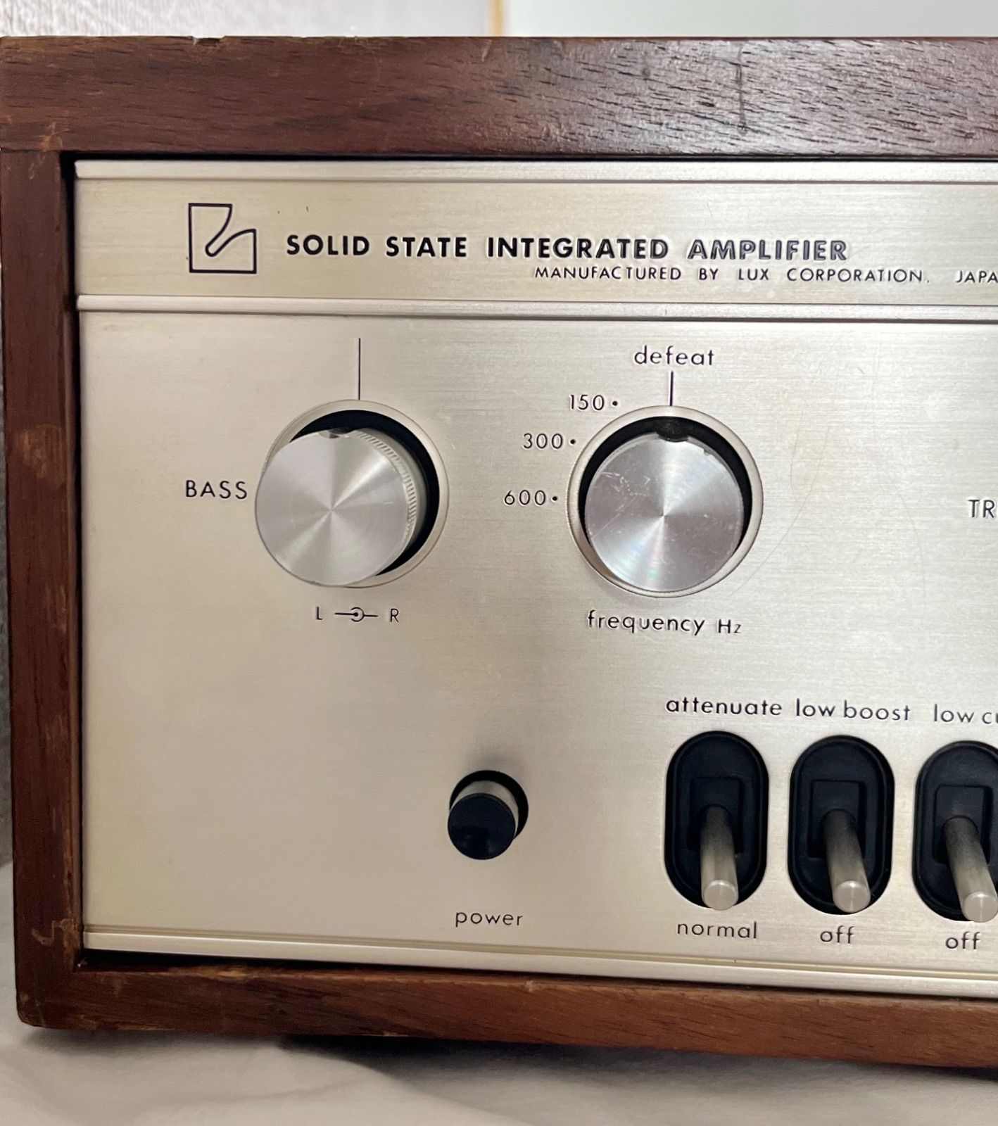 現状品】LUXMAN SQ507 プリメインアンプ ヴィンテージオーディオ