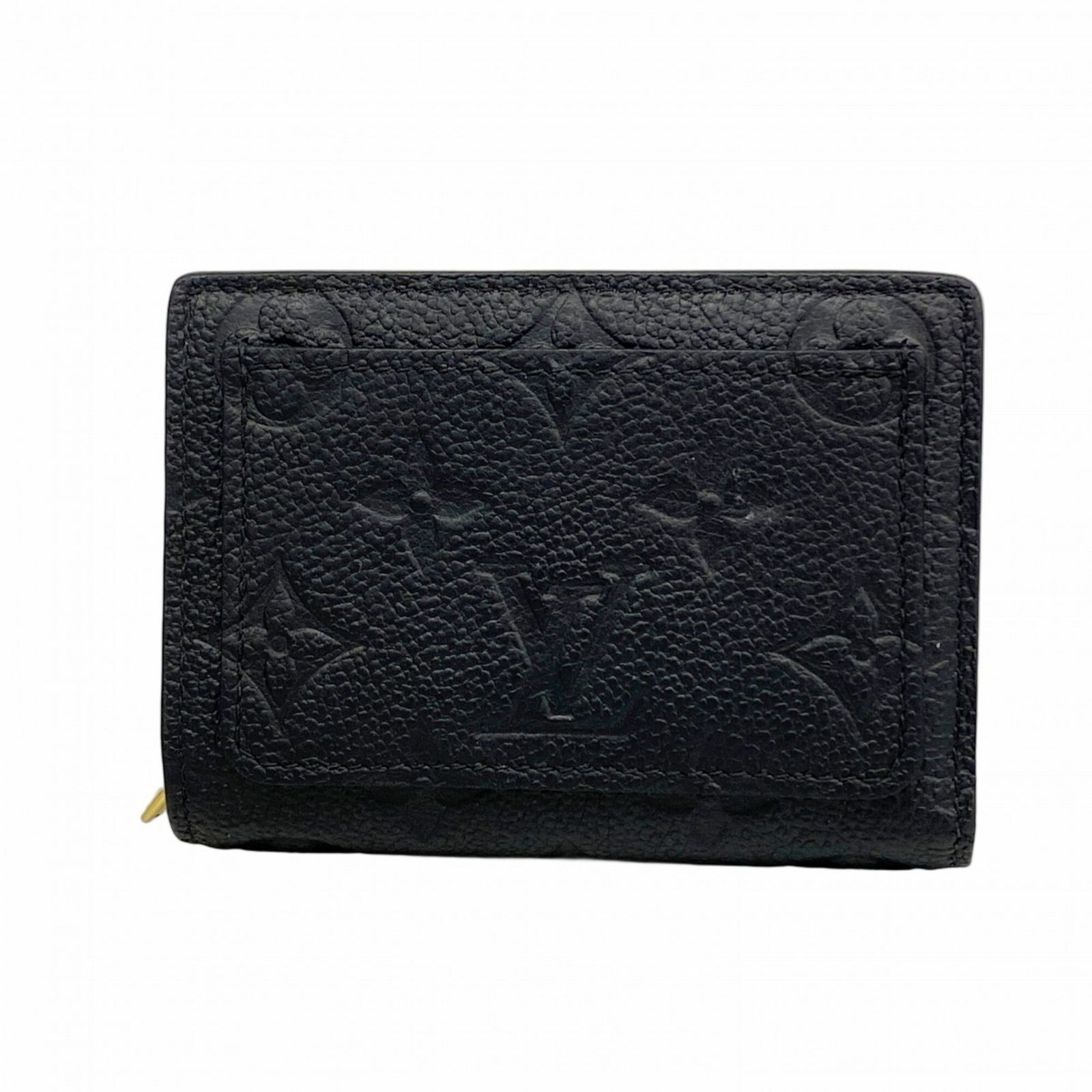 ルイ・ヴィトン(Louis Vuitton) ルイ・ヴィトン 財布 モノグラム・アンプラント ポルトフォイユク M80151 ノワールレディース