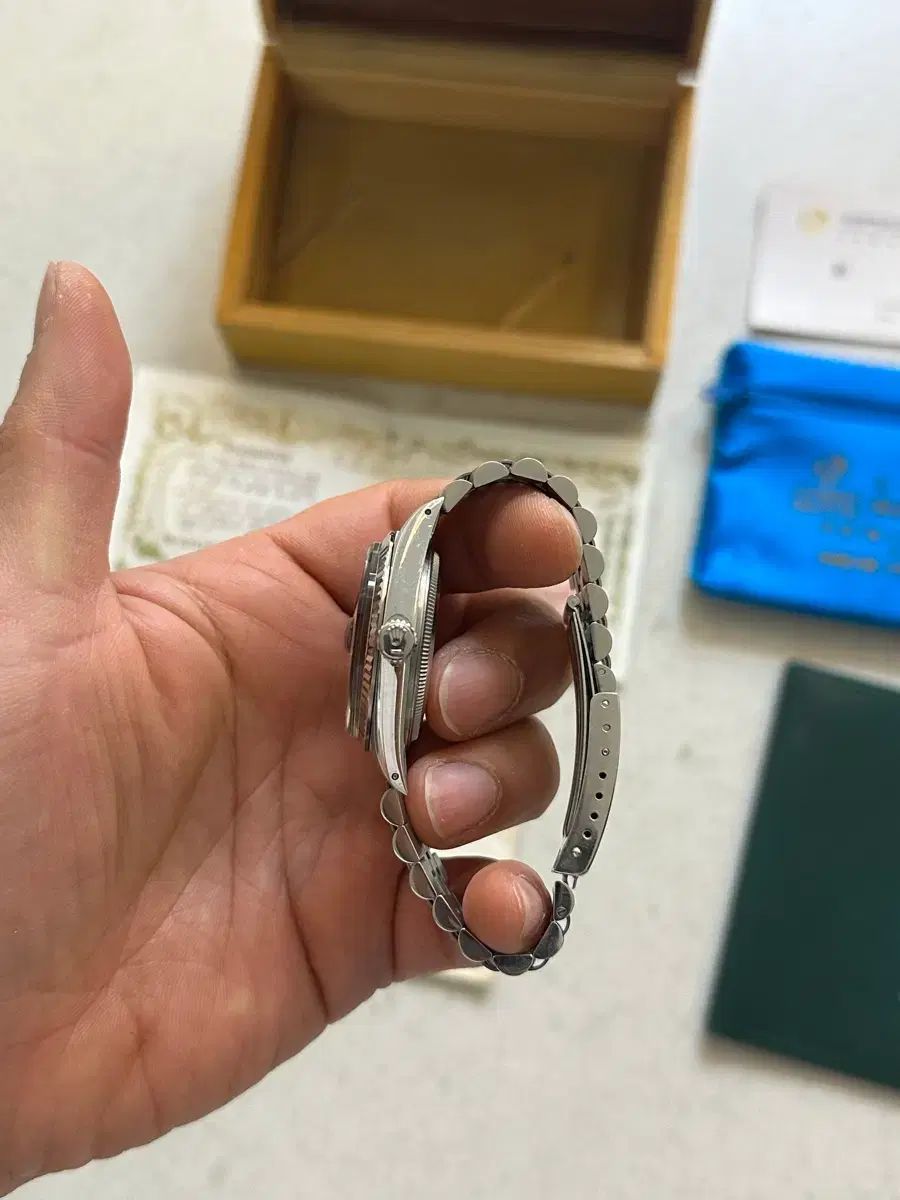 ROLEX ロレックス デイジャスト 36mm シルバー 16014 フルボックス