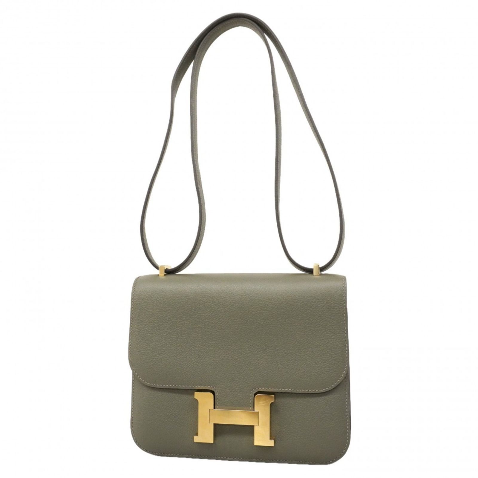 エルメス(Hermes) エルメス ショルダーバッグ コンスタンスミニヴェルソ エバーカラー ヴェールアマンド グリペール B刻印レディース
