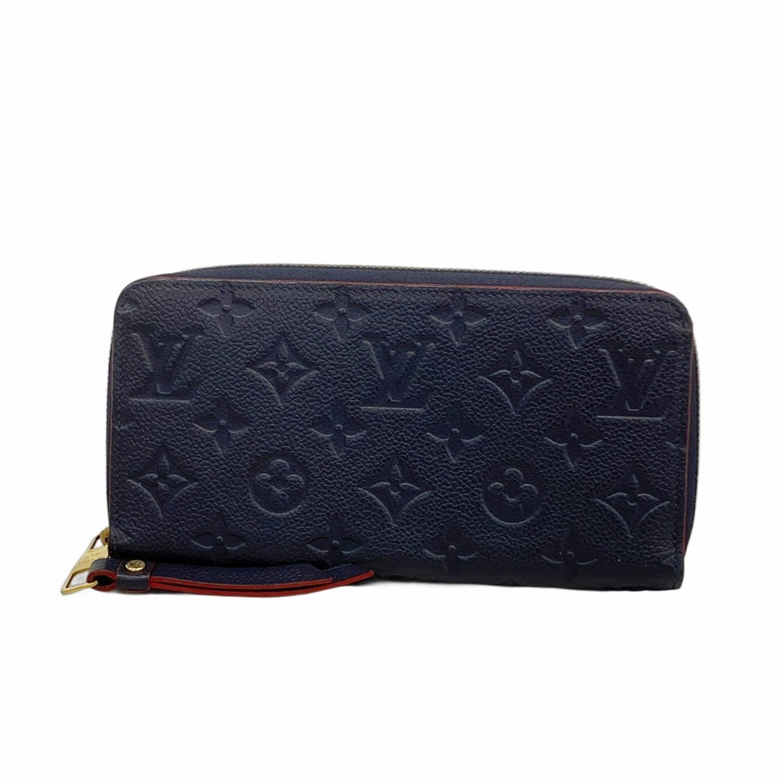 ルイ・ヴィトン(Louis Vuitton) ルイ・ヴィトン 長財布 モノグラム・アンプラント ジッピーウォレット M62121 マリーヌルージュレディース