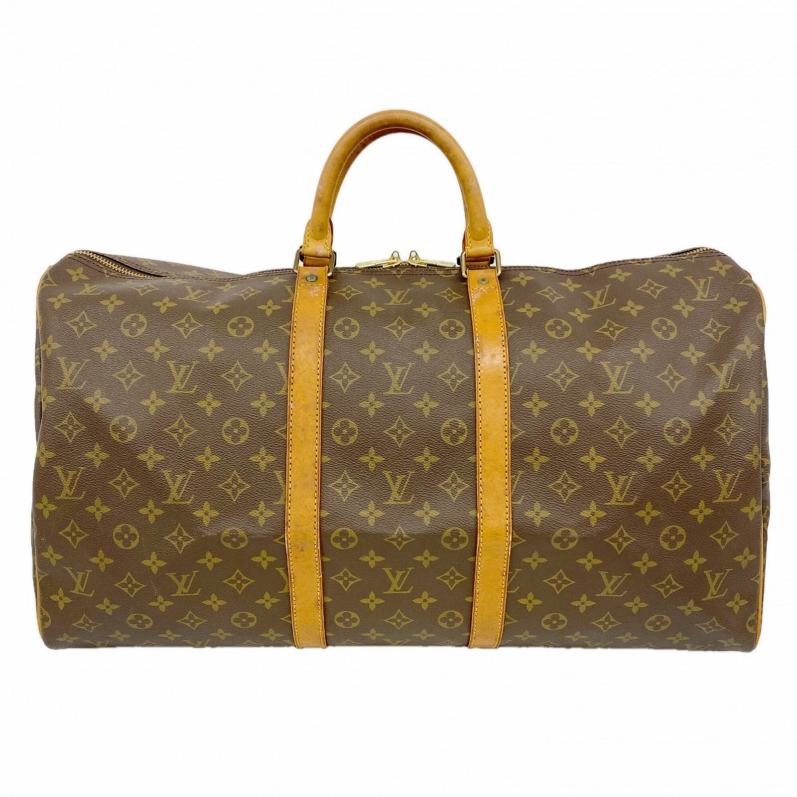 ルイ・ヴィトン(Louis Vuitton) ルイ・ヴィトン バッグ・ボストンバッグ モノグラム キーポル55 M41424 ブラウンメンズ レディース
