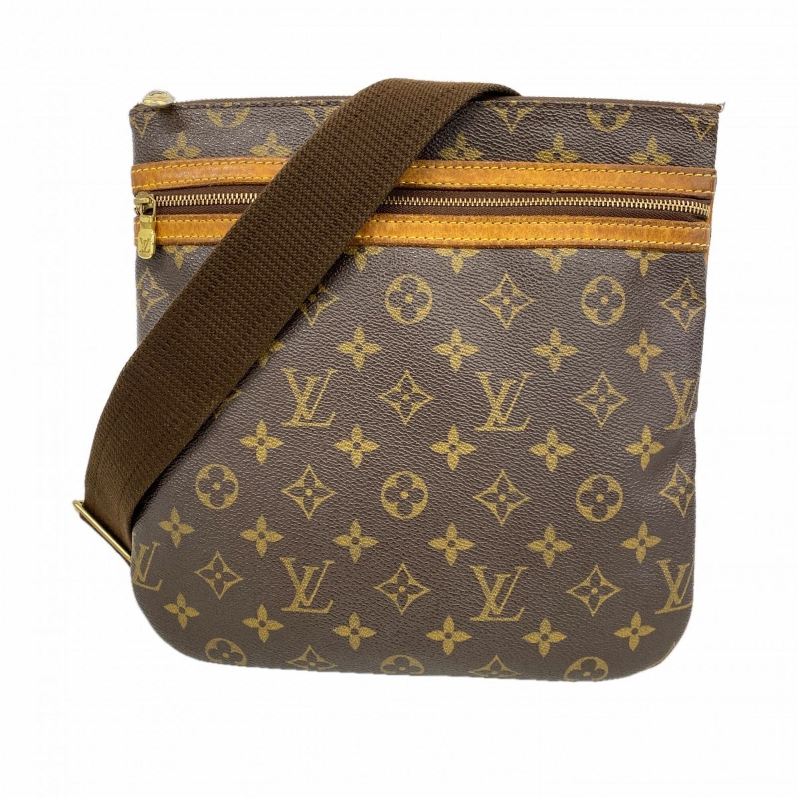 ルイ・ヴィトン(Louis Vuitton) ルイ・ヴィトン ショルダーバッグ モノグラム ポシェットボスフォール M40044 ブラウンレディース