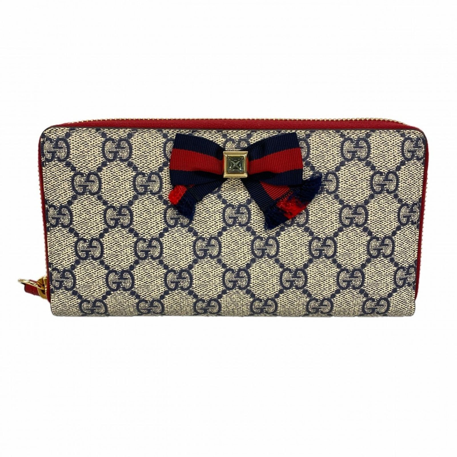 グッチ(Gucci) グッチ 長財布 GGスプリーム シェリーライン 435293