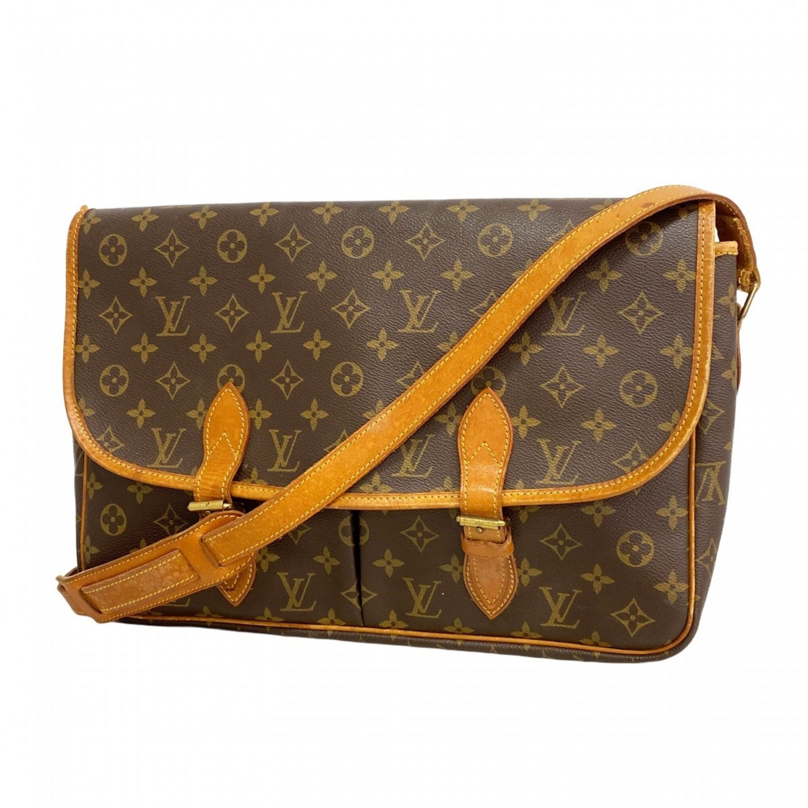 ルイ・ヴィトン(Louis Vuitton) ルイ・ヴィトン ショルダーバッグ モノグラム ジベシエールGM M42249 ブラウンレディース