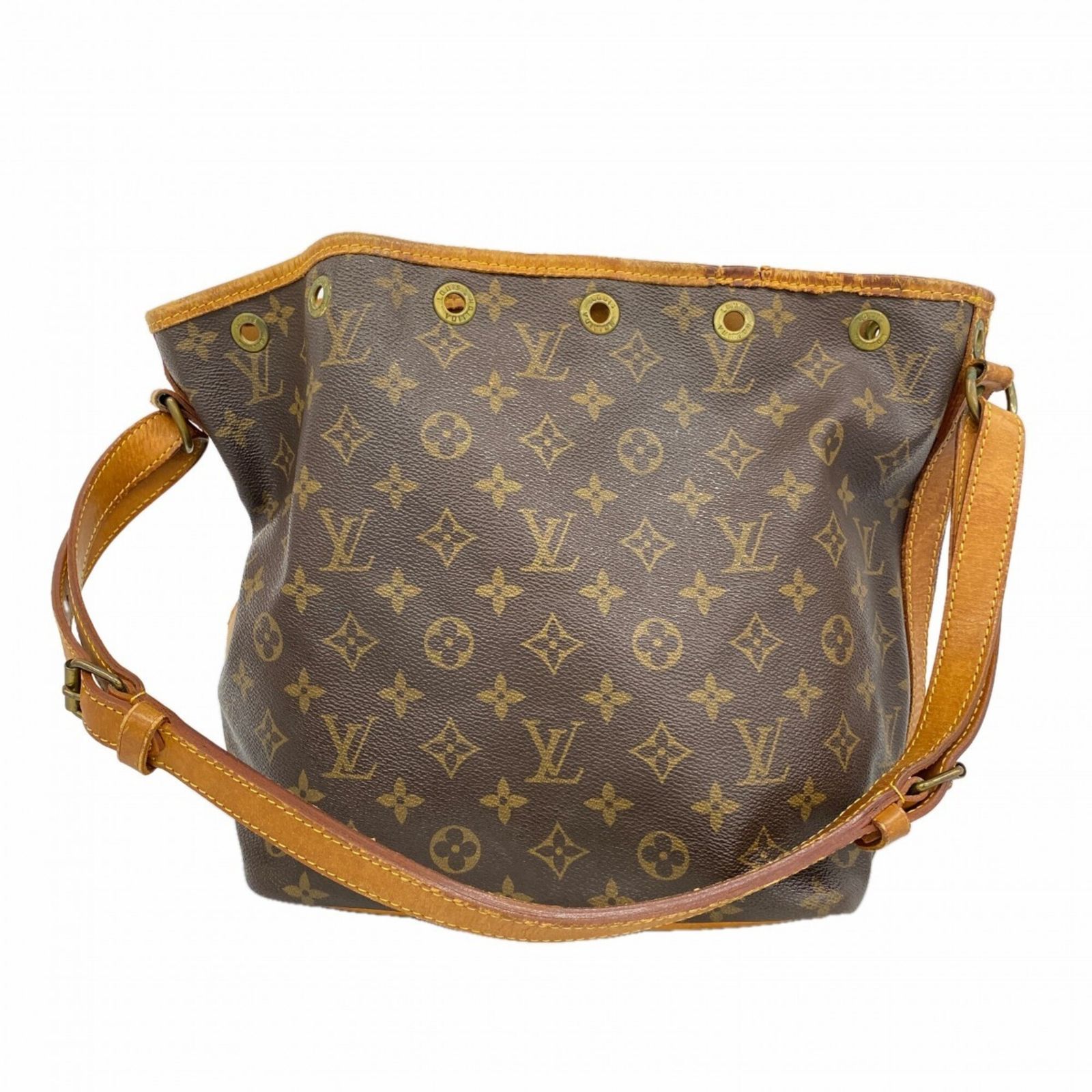 ルイ・ヴィトン(Louis Vuitton) ルイ・ヴィトン ショルダーバッグ モノグラム プチノエ M42226 ブラウンレディース