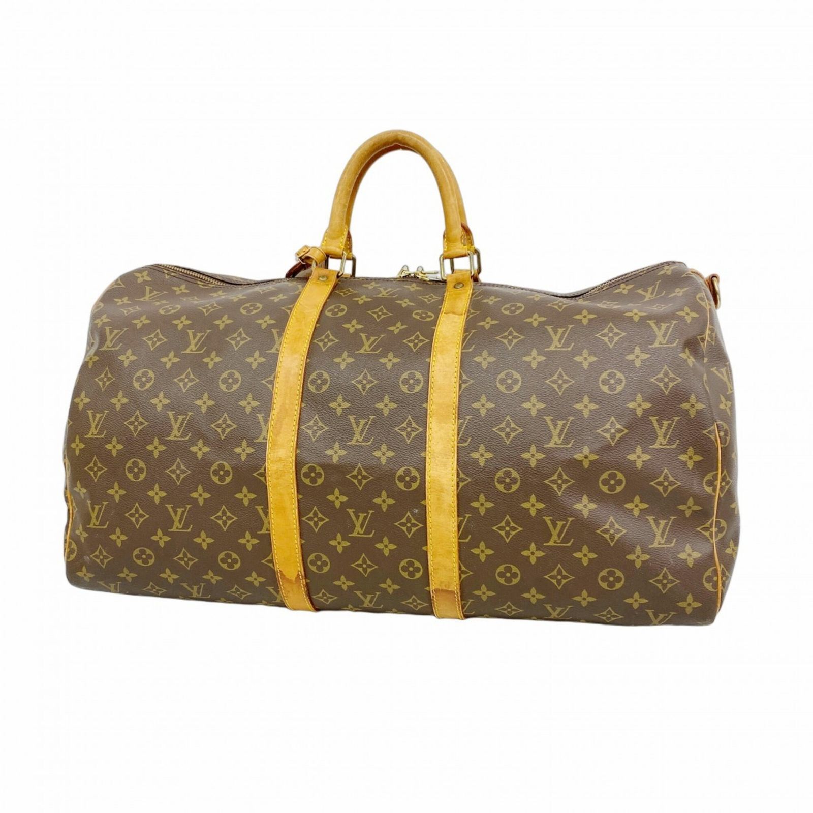 ルイ・ヴィトン(Louis Vuitton) ルイ・ヴィトン バッグ・ボストンバッグ モノグラム キーポルバンドリエール55 M41414 ブラウンメンズ レディース