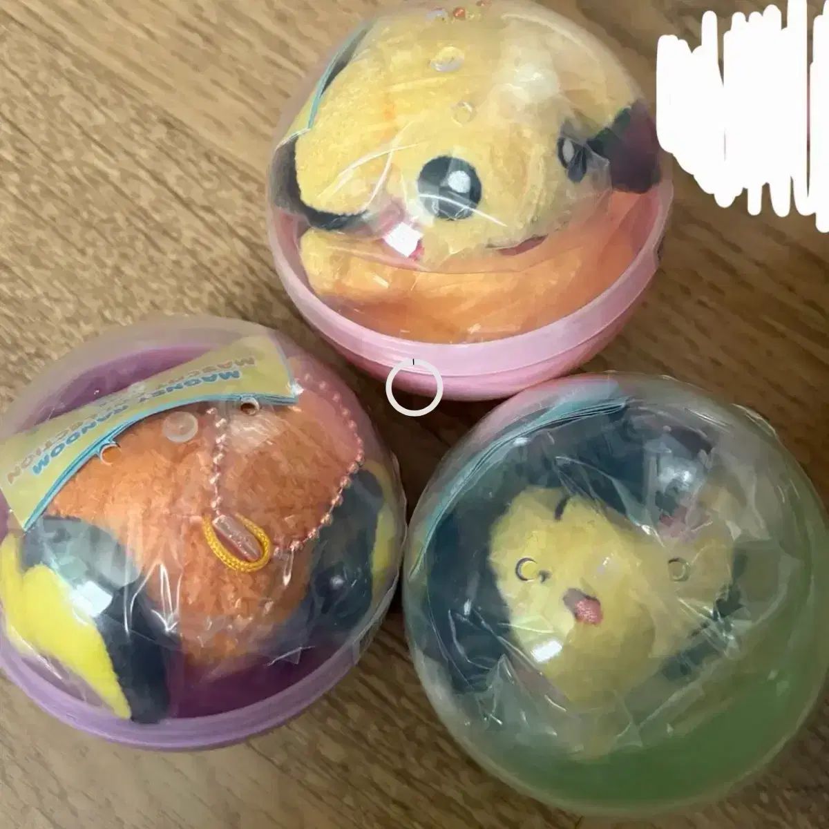 まとめ) ピチュー ピカチュウ ライチュウ 찰싹 マグネット マスコット セット メタモン PLAY 聖水
