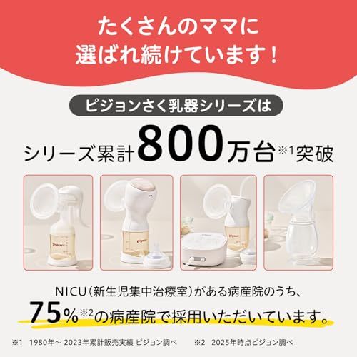 PIGEON ピジョン 母乳アシスト さく乳器 電動 handy fit +pms 3a990021