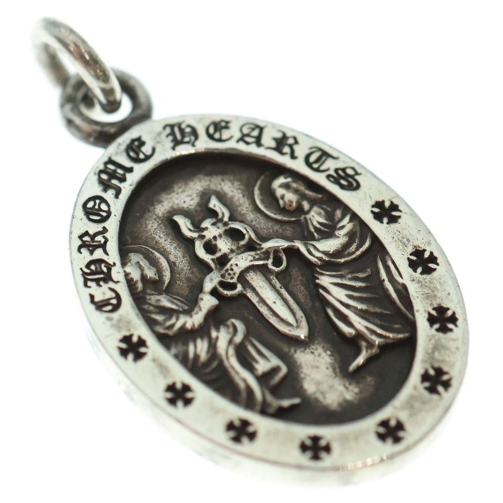 CHROME HEARTS (クロムハーツ) ANGEL MEDAL OVAL オーバルエンジェル