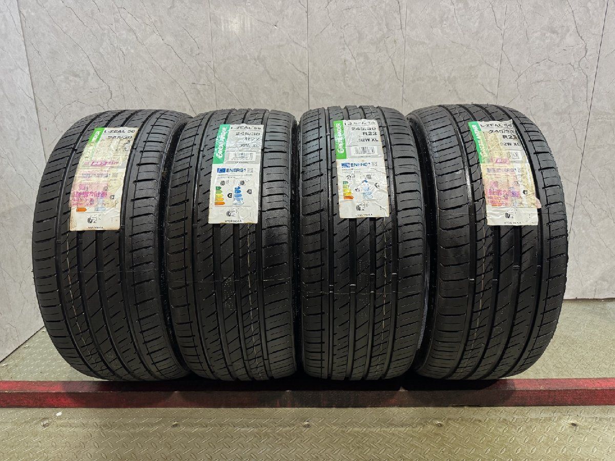 新品】GRENLANDER L-ZEAL56 245/30R22 92W XL 22インチ 夏タイヤ 4本 
