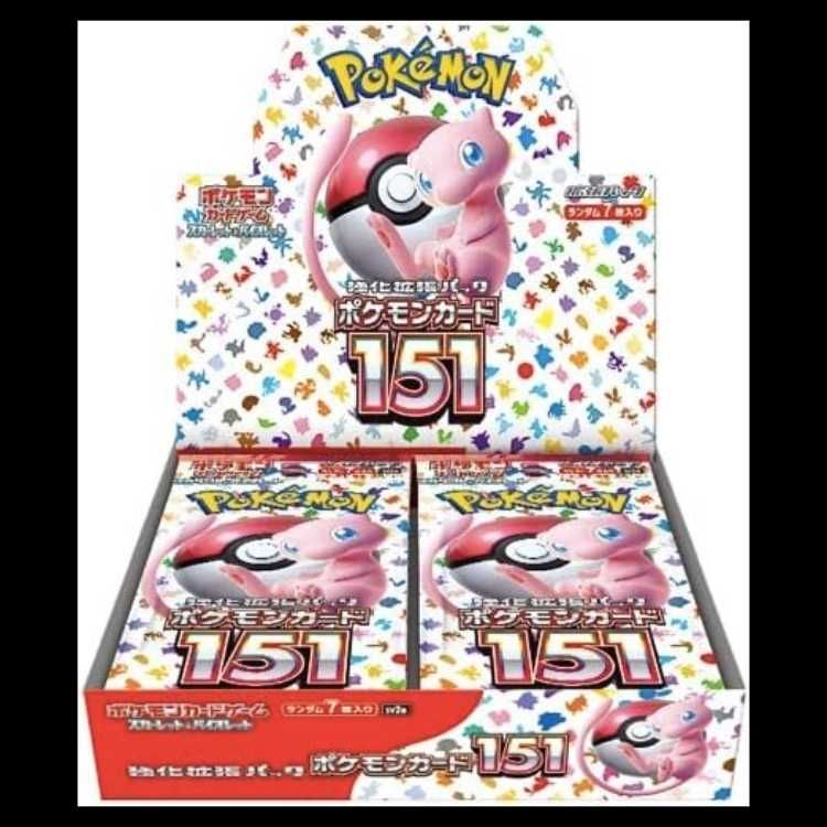 強化拡張パック「ポケモンカード151(イチゴーイチ)」 未開封BOX 1BOX