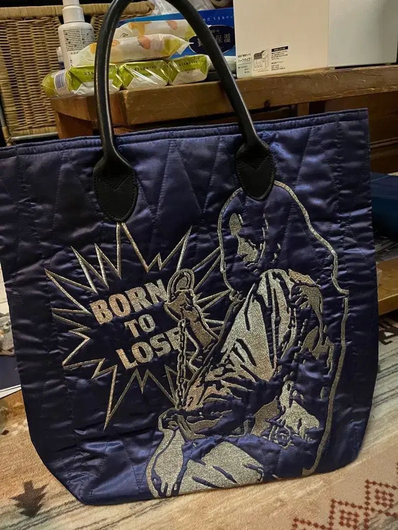 HYSTERIC GLAMOUR ヒステリックグラマー 刺繍 パデッド トートバッグ