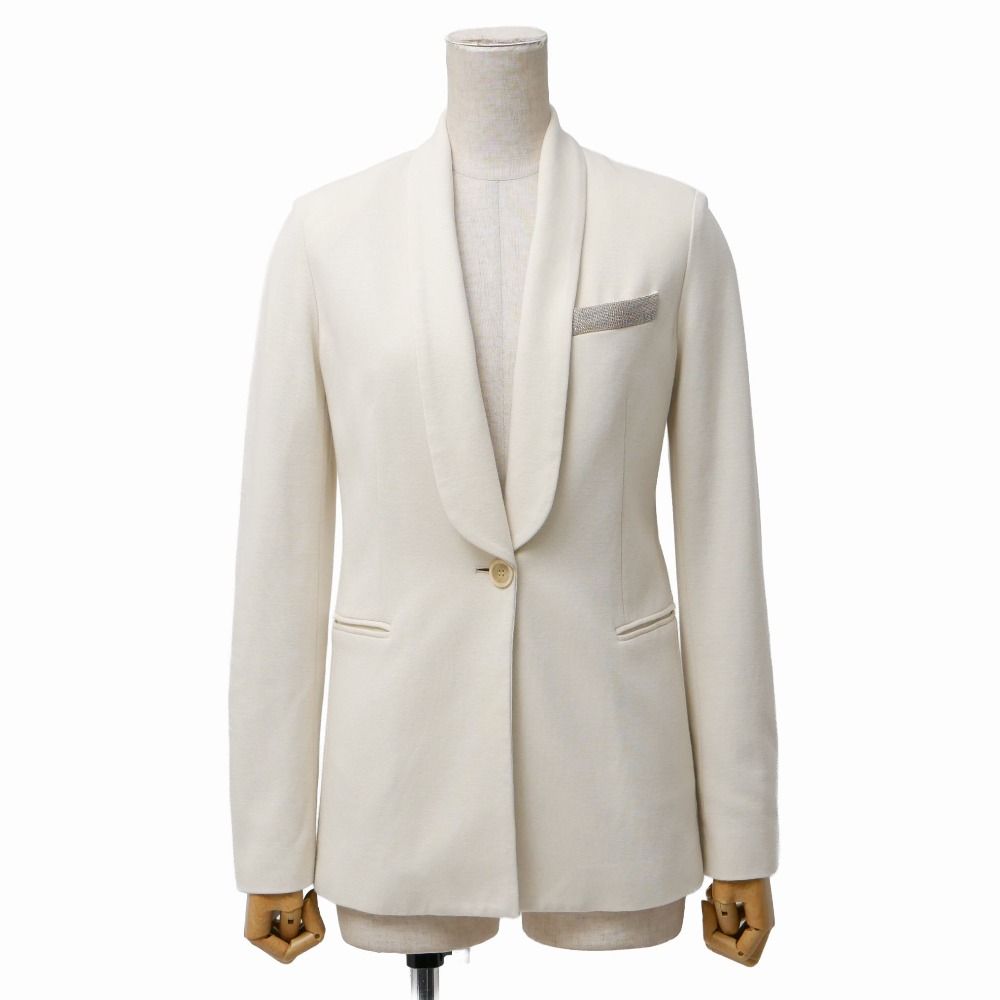 □美品□Brunello Cucinelli ブルネロクチネリ テーラードジャケット