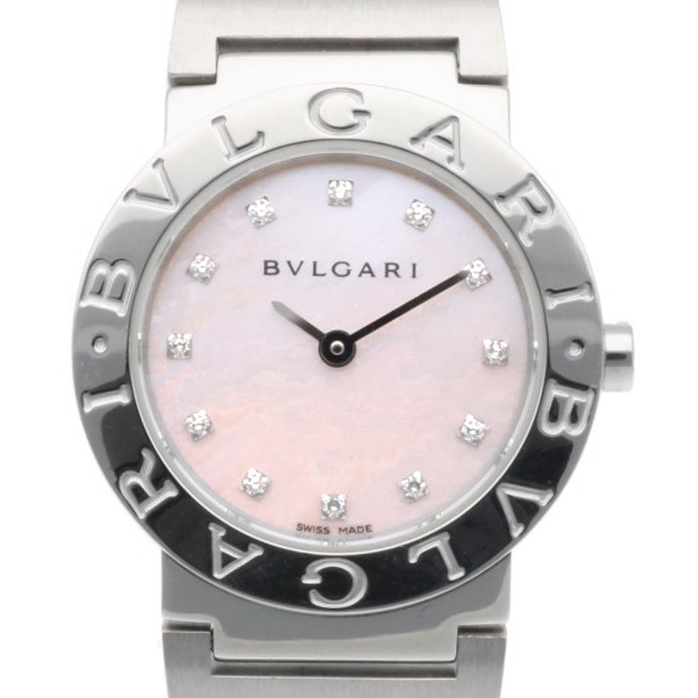 ブルガリ 腕時計 時計 ステンレススチール クオーツ レディース 1年保証 BVLGARI 中古 ブルガリ