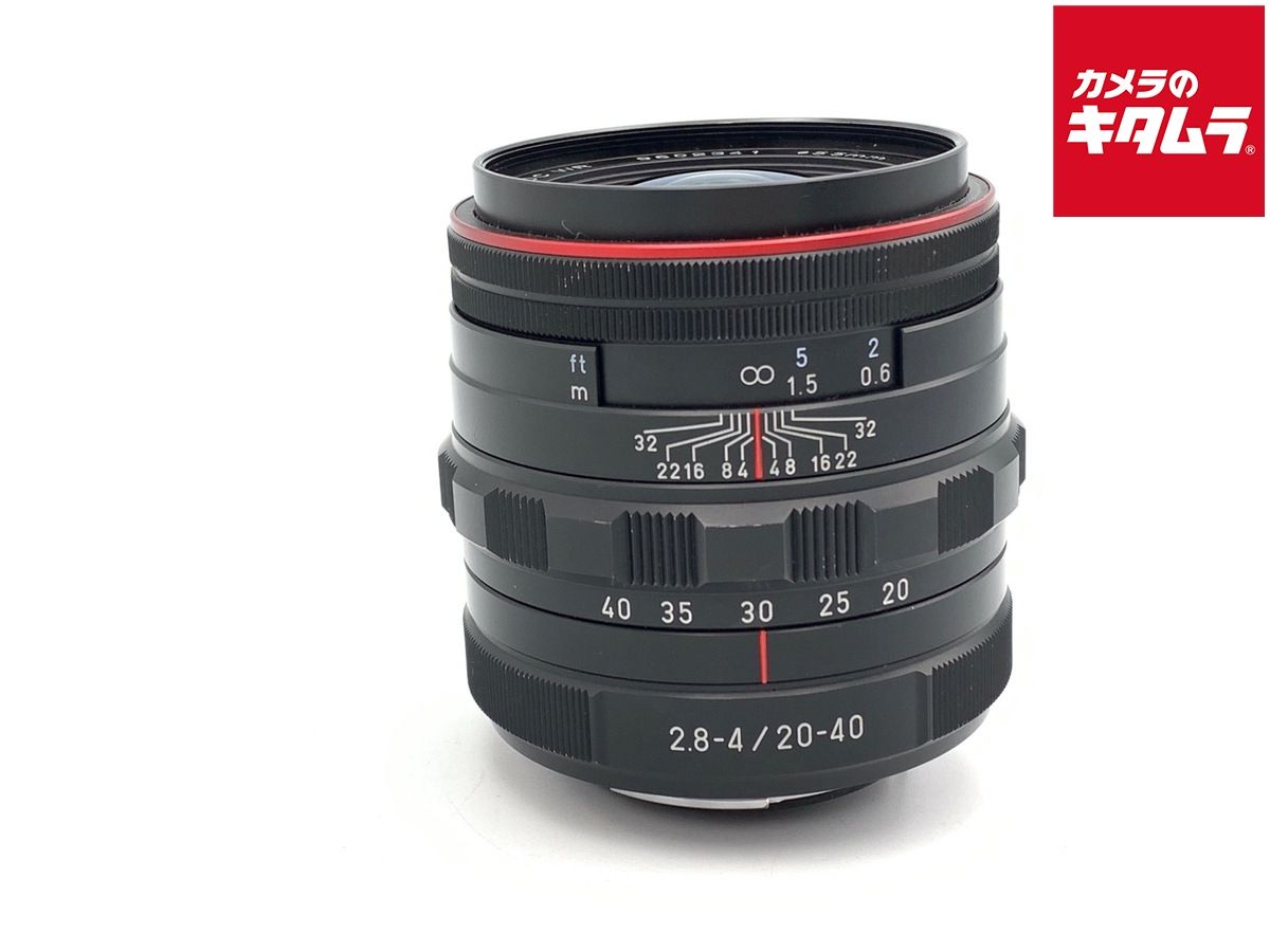 【中古】 【並品】 ペンタックス HD PENTAX-DA 20-40mm F2.8-4 ED Limited DC WR ブラック