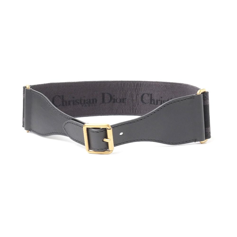 □美品□Christian Dior クリスチャンディオール ベルト サイズ75 ロゴ 