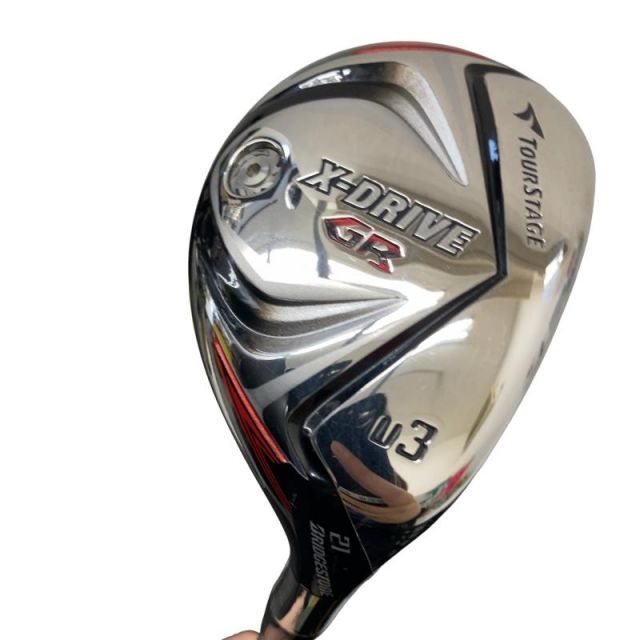 【中古】 ブリヂストン TOURSTAGE X-DRIVE GR(2012) U3 ユーティリティ UT Tour AD B12-03u (フレックスR) メンズ 男性用 右利き 右用 Cランク ゴルフクラブ