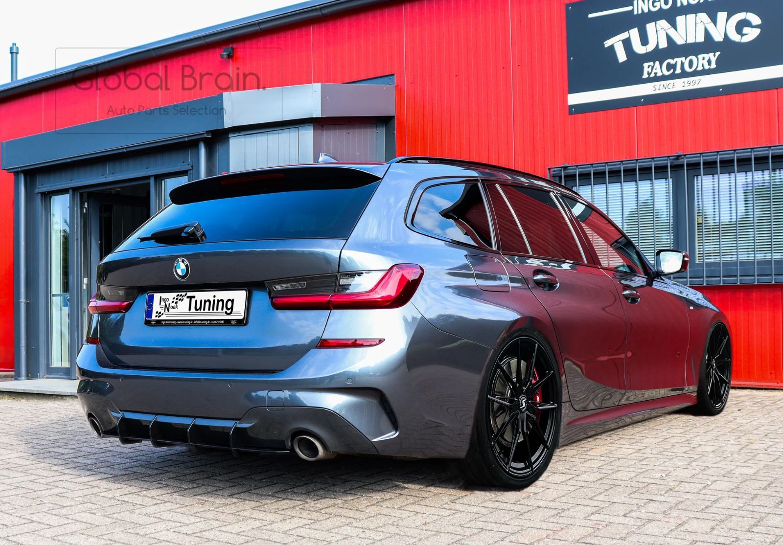 BMW 3シリーズ G20 G21 Mスポーツ リア センター ディフューザー フィン