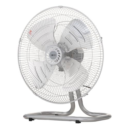 広電(KODEN) 工業扇 工場扇 業務用扇風機 据置き 床置き型 45cm アルミ羽根 首振り 3段階風量 羽根簡単取付 高さ60cm シルバー AZF451DMA@ f93dbf86