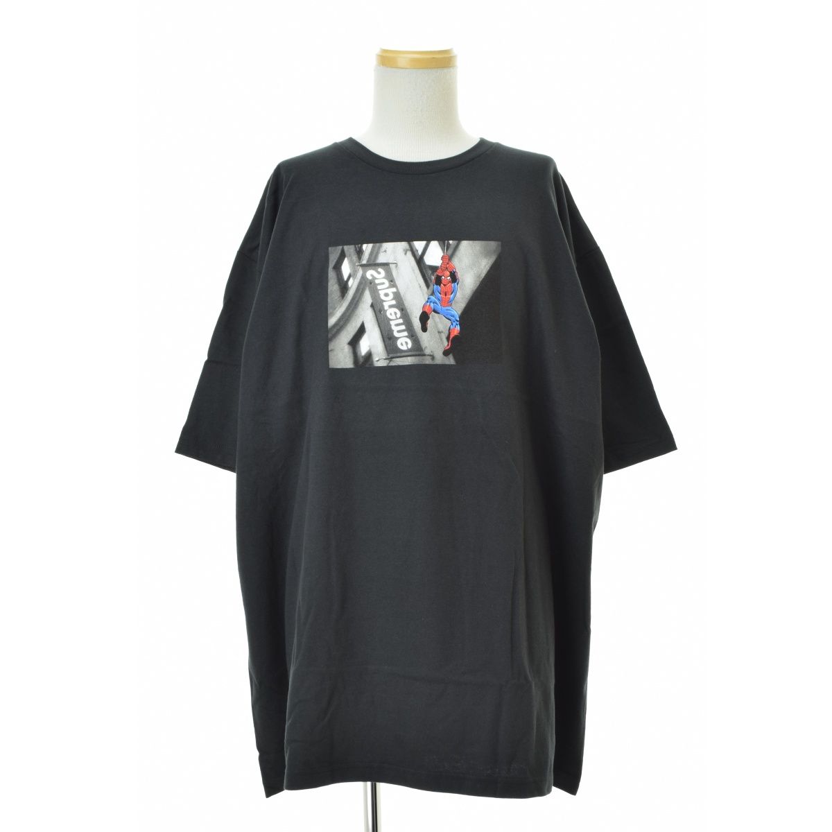 トップス 26SS Supreme Spider-Man Tee Black XXL SUPREME】26SS Spider Man Tee Black スパイダーマン半袖Tシャツ