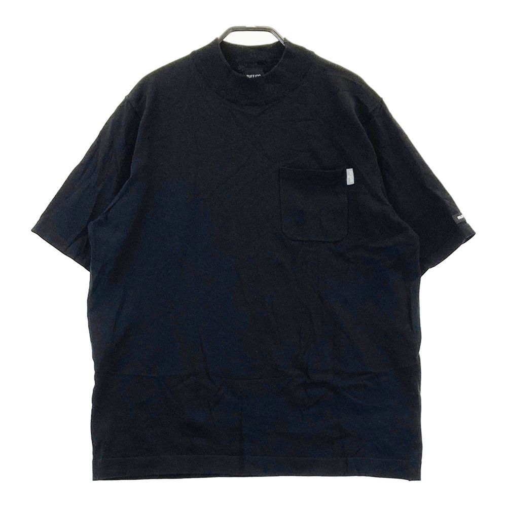 サイズ：XL RUFFLOG ラフロッグ 2025年モデル 半袖 サマーニットTシャツ ブラック系 [240101677392] ゴルフウェア メンズ ストスト