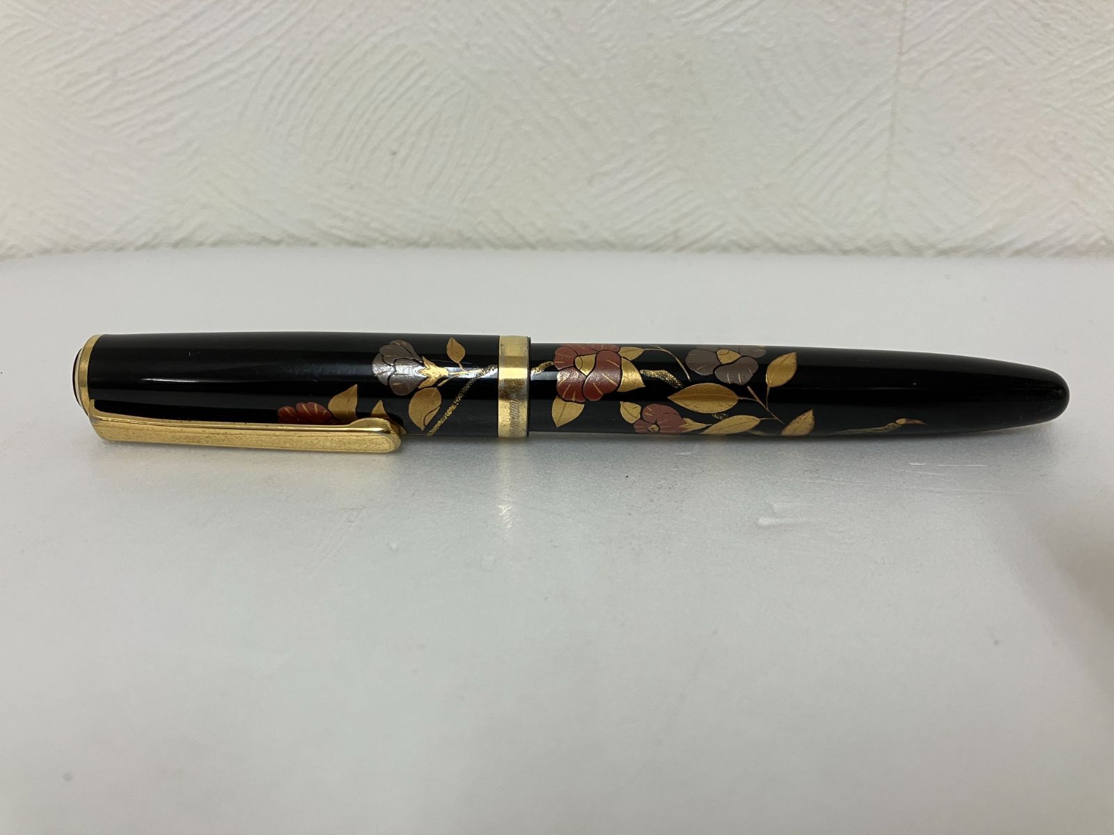 Ж Platinum プラチナ 万年筆 #3776 P 14K 細字 インク切れ 現状品