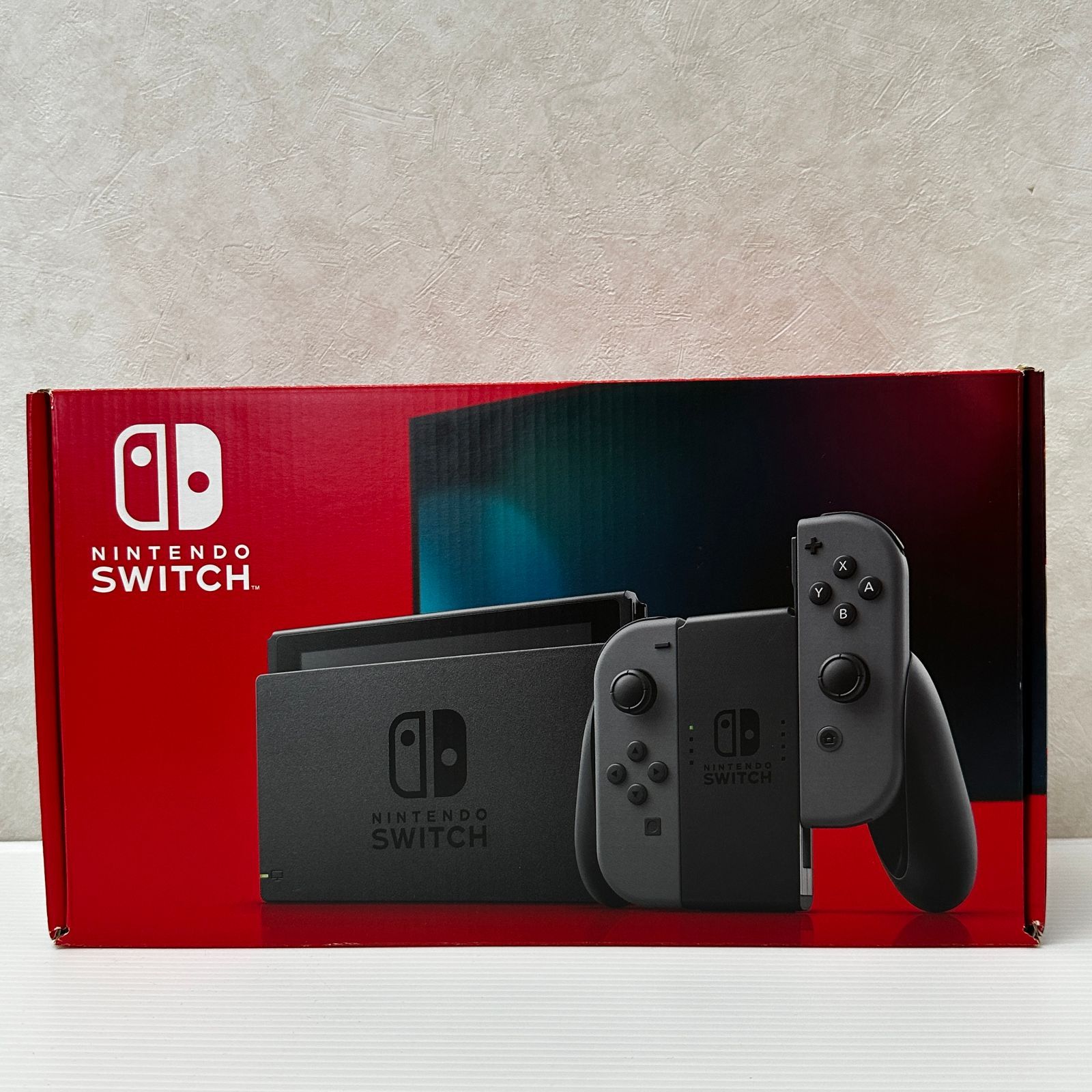 Nintendo Switch Joy-Con(L)/(R) グレー バッテリー強化型 ※商品説明必読※ ジャンク品 smghsw095947