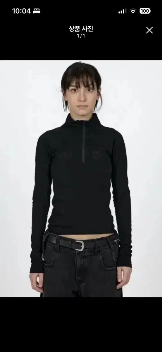 プラスチックプロダクト SOFT-SHELL HALF ZIP WOMAN sサイズ