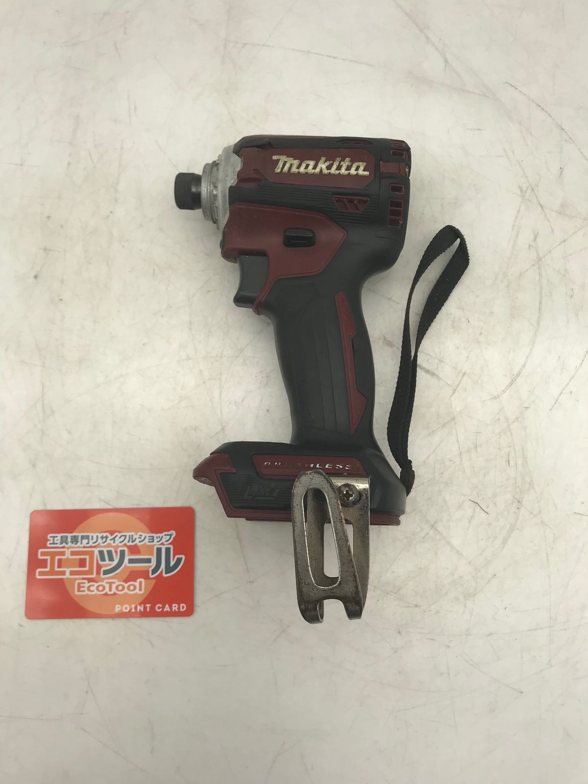 【中古品】Makita/マキタ TD161DZAR ☆ 14.4v充電式インパクトドライバ(本体のみ) [IT_WX70O][小牧][M04]
