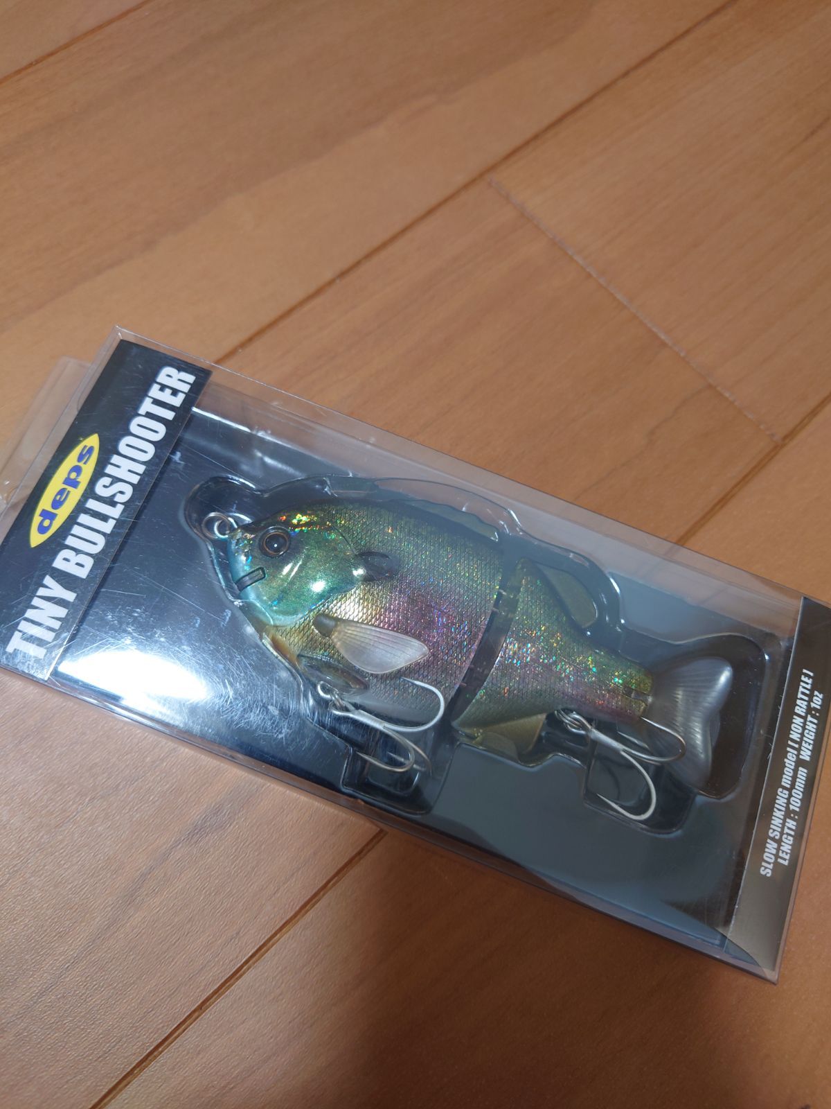 タイニーブルシューター　成魚　デプス　ブラックバス