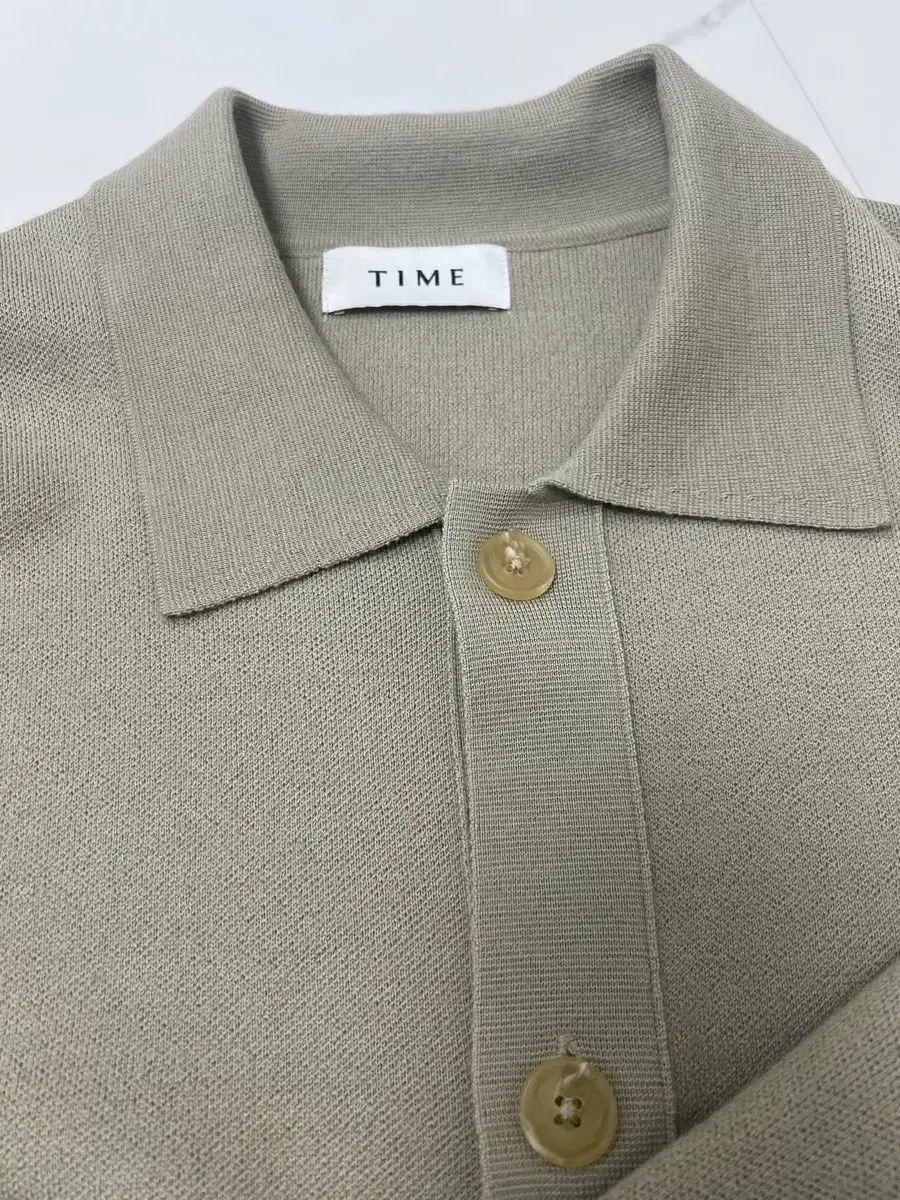 TIME HOMME ウール カラー ニットカーディガン 100