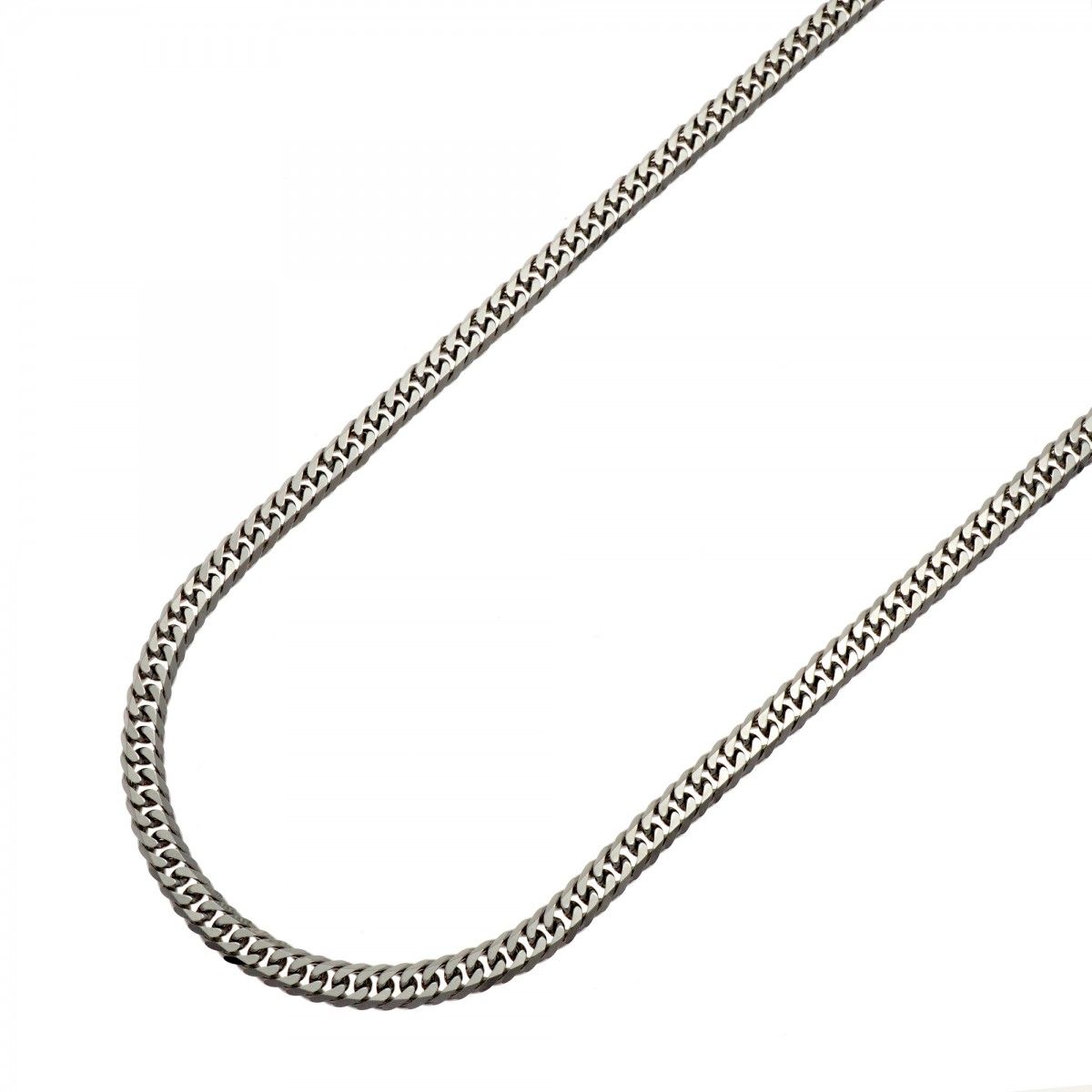 【6khd0087】喜平 ネックレス Pt850 プラチナ 6面 ダブル 50.4cm 20.5g キヘイ【中古】メンズ レディース ユニセックス