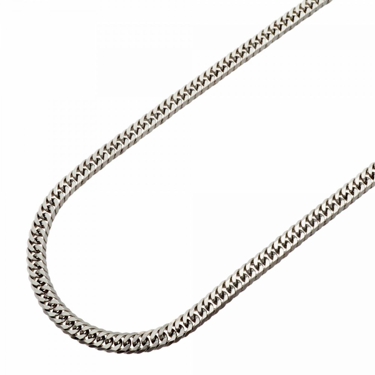 【6khd0089】喜平 ネックレス Pt850 プラチナ 6面 ダブル 50.2cm 30.5g キヘイ【中古】メンズ レディース ユニセックス