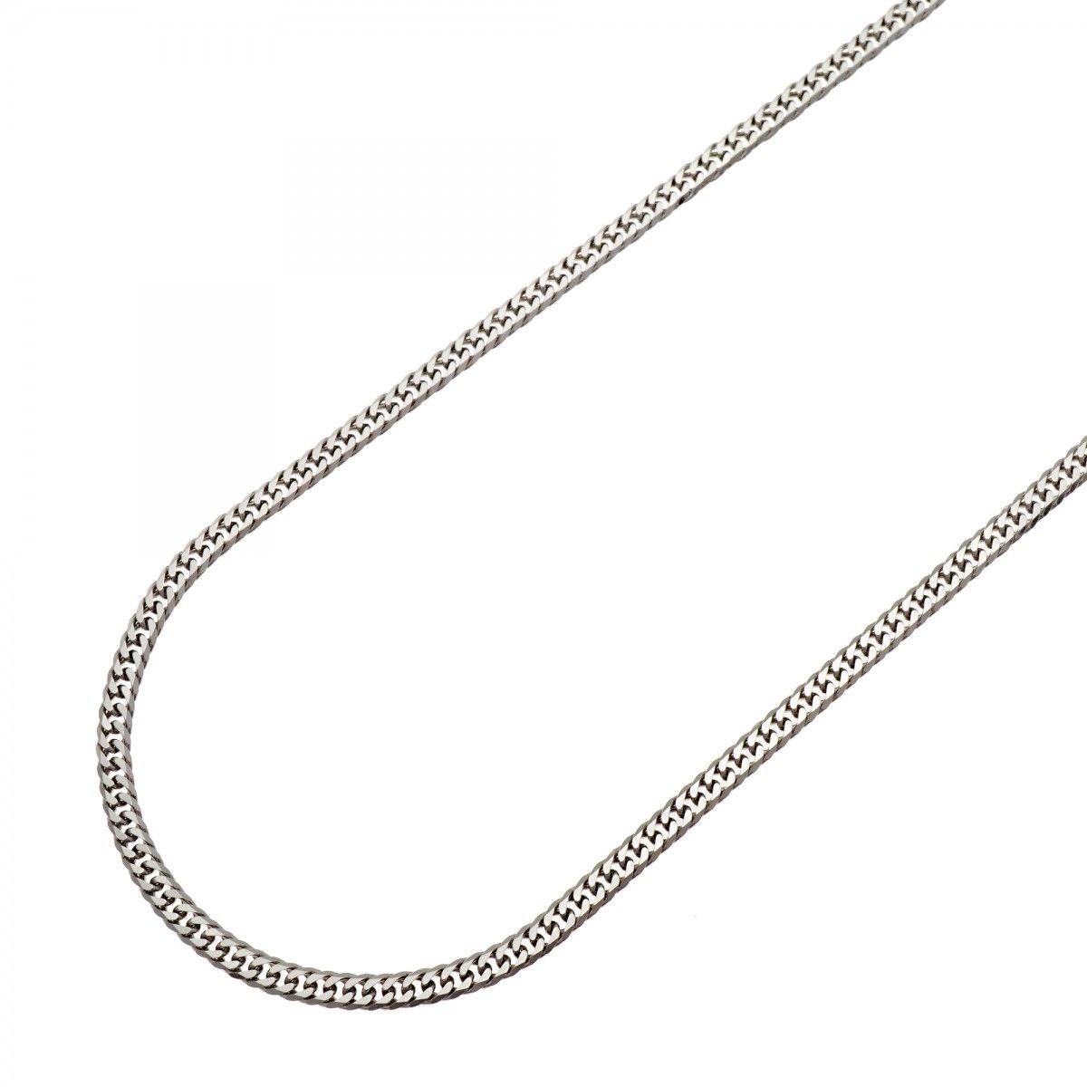 【6khd0111】喜平 ネックレス Pt850 プラチナ 6面 ダブル 50.6cm 11g キヘイ【中古】メンズ レディース ユニセックス