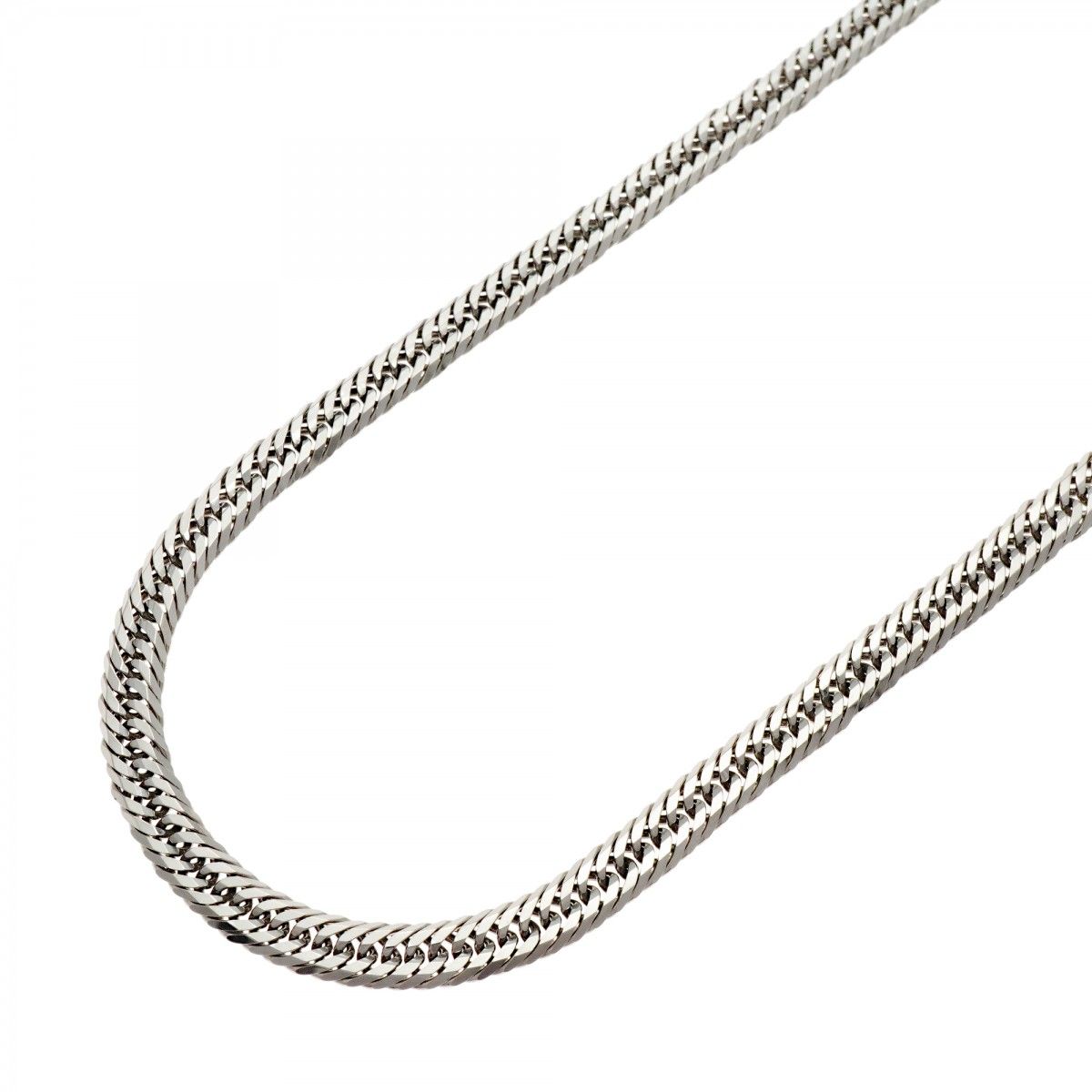 【6khd0112】喜平 ネックレス Pt850 プラチナ トリプル 12面 50.7cm 30.6g キヘイ【中古】メンズ レディース ユニセックス