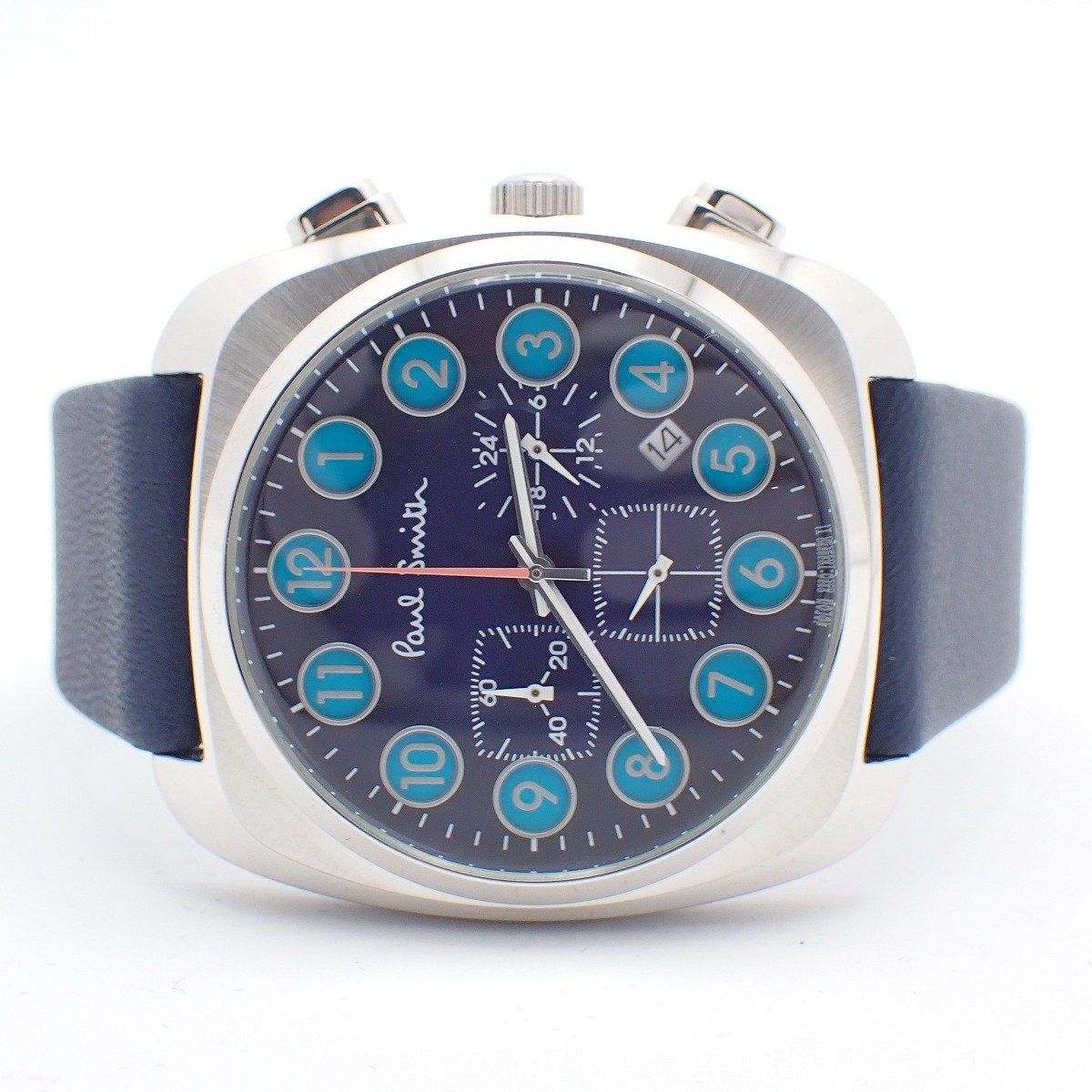 美品】ポールスミス Dial ダイアル クロノグラフ クォーツ メンズ 