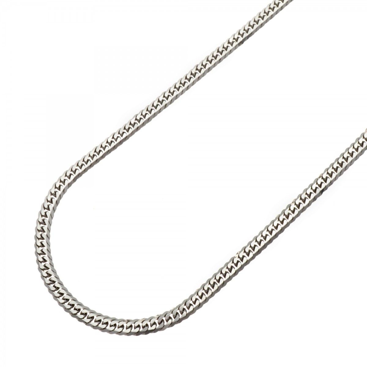 【6khd0116】喜平 ネックレス Pt850 プラチナ 6面 ダブル 50.2cm 20.5g キヘイ【中古】メンズ レディース ユニセックス
