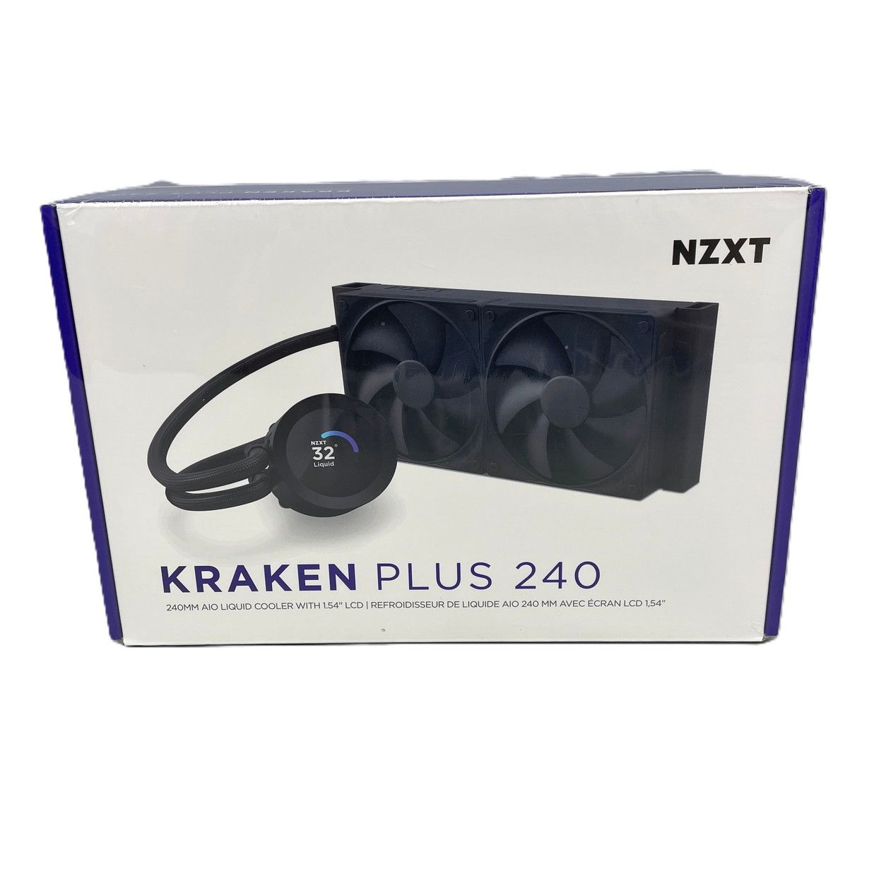 Kraken Plus 240 NZXT PC周辺機器 RL-KN240-B2 CPUクーラー