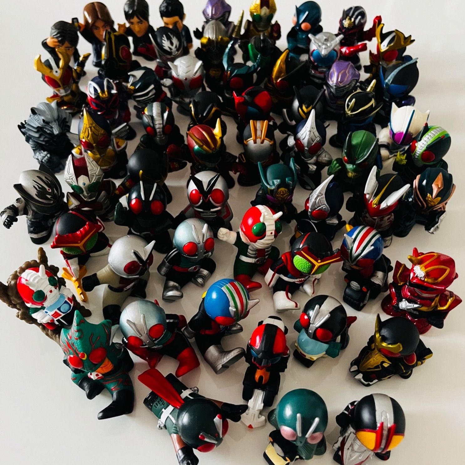 仮面ライダー 指人形 61体セット - メルカリ
