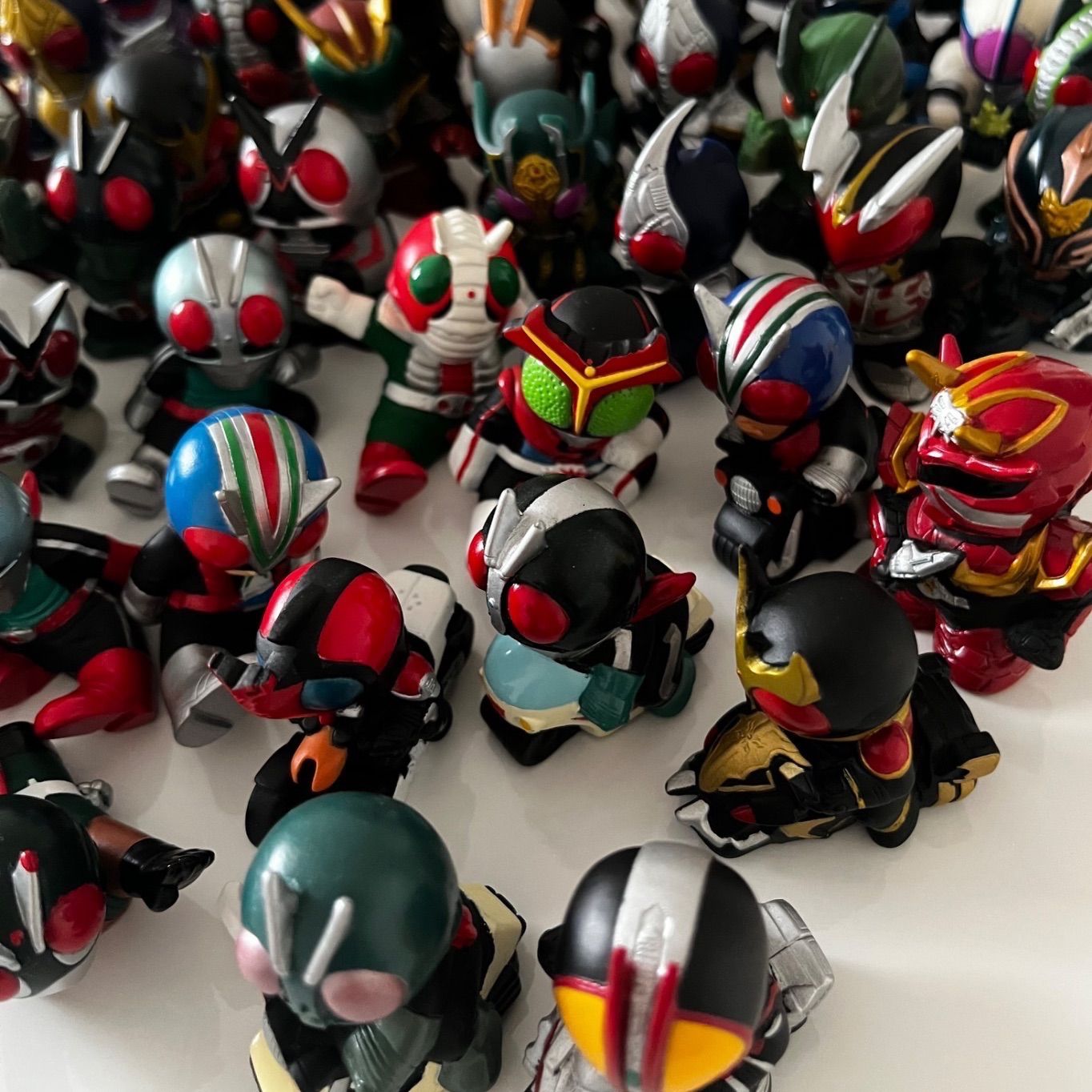 仮面ライダー 指人形 61体セット - メルカリ