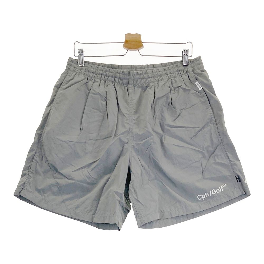 サイズ：XL CAPTAINS HELM GOLF　キャプテンズ ヘルム ゴルフ ; SHELTECH BUNKER IS HELLM ナイロン ハーフパンツ グレー系 [240101584702] ゴルフウェア メンズ ストスト