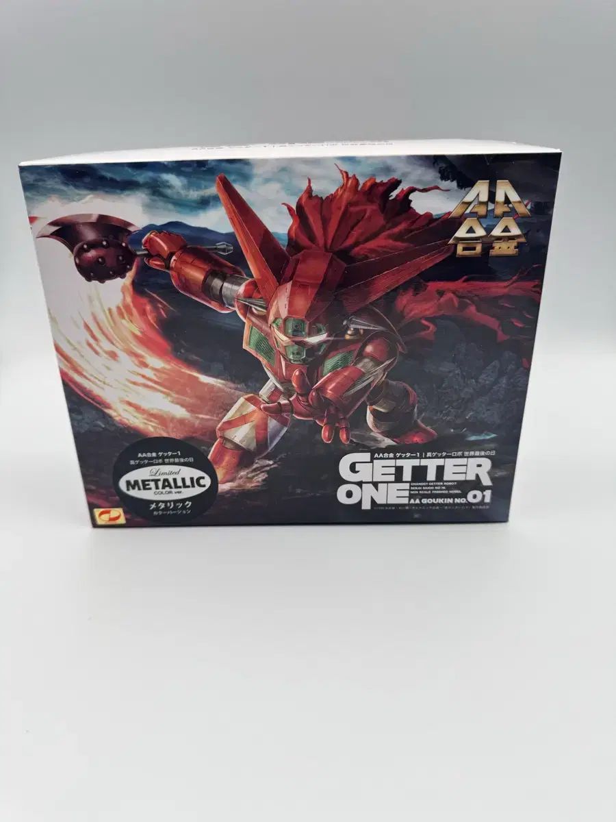 開封済み AA合金 アルカディア ゲッターロボ 01 メタリック COLOR