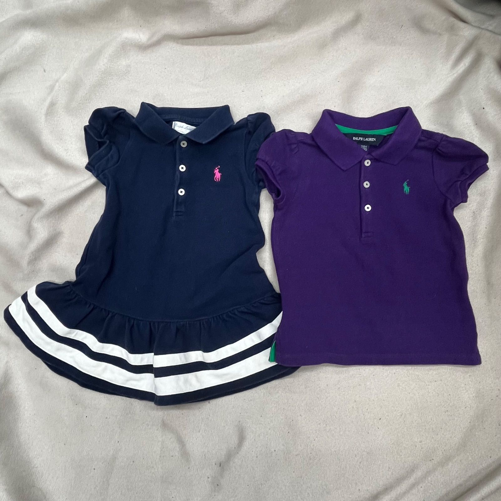 Ralph Lauren ラルフローレン 2枚セット ワンピース 24M 90cm 