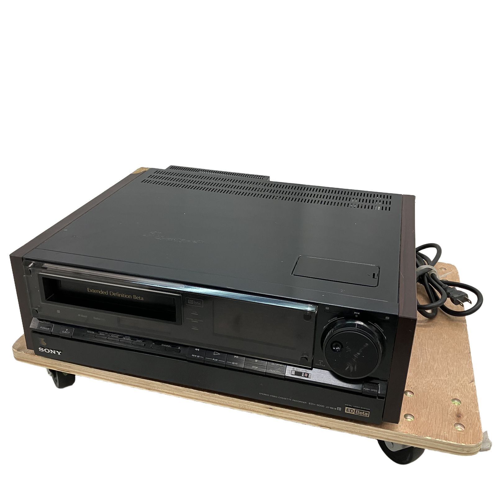 SONY EDV-9000 EDベータ ベータプロ ビデオデッキ レコーダー 映像機器 ソニー ジャンク C11066908