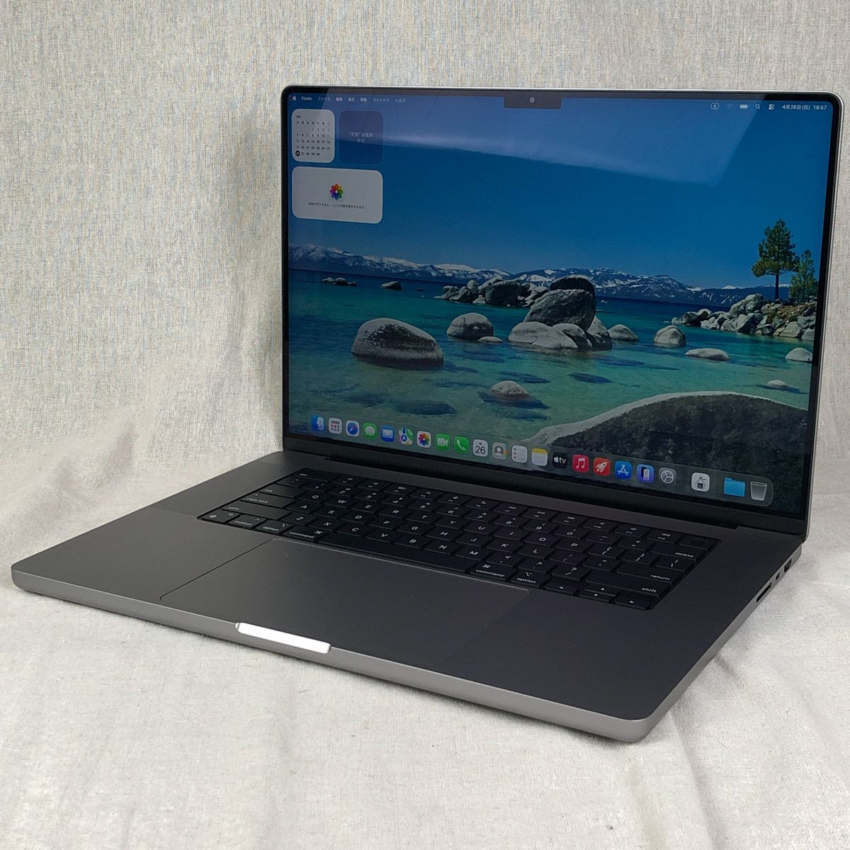 【本体のみ】Apple MacBook Pro (16インチ 2021) 【M1 Pro（CPUコア10/GPUコア16）・メモリ16GB・SSD512GB】A2485 EMC3651/mb-260907（461725）