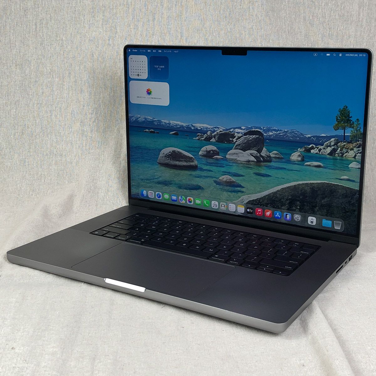 【本体のみ】Apple MacBook Pro (16インチ 2021) 【M1 Pro（CPUコア10/GPUコア16）・メモリ16GB・SSD512GB】A2485 EMC3651/mb-260911（461712）