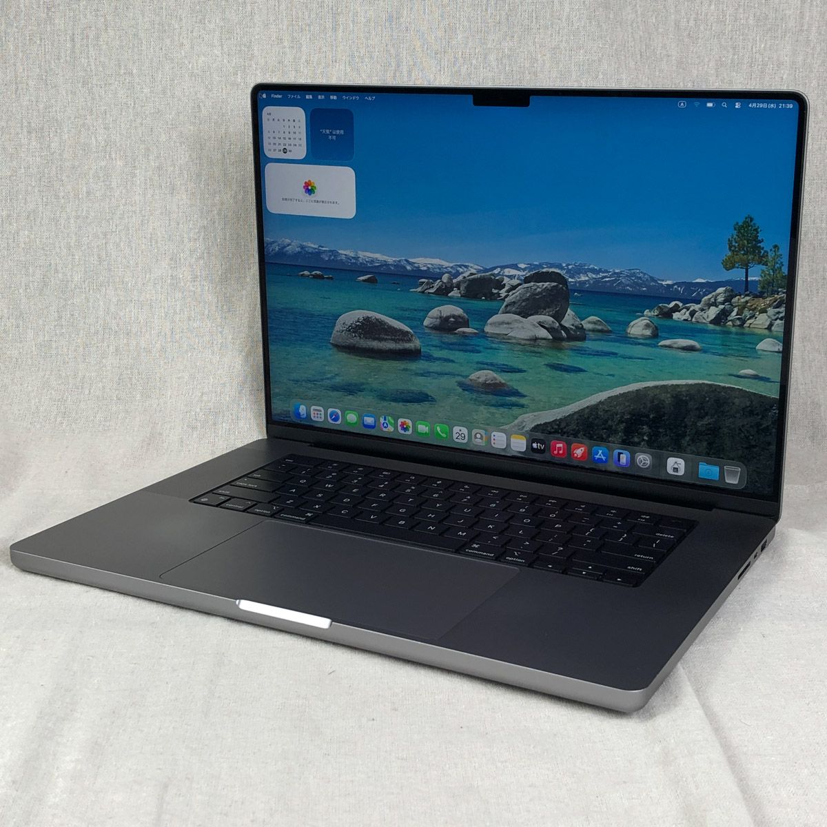 【本体のみ】Apple MacBook Pro (16インチ 2021) 【M1 Pro(CPUコア10/GPUコア16)・メモリ16GB・SSD512GB】A2485 EMC3651/mb-260913(461708)