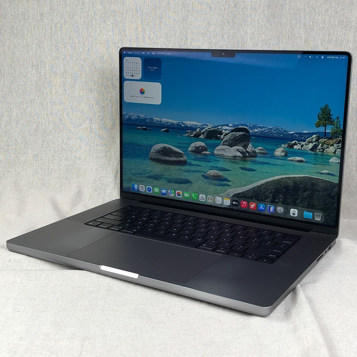 【本体のみ】Apple MacBook Pro (16インチ 2021) 【M1 Pro(CPUコア10/GPUコア16)・メモリ16GB・SSD512GB】A2485 EMC3651/mb-260914(461713)