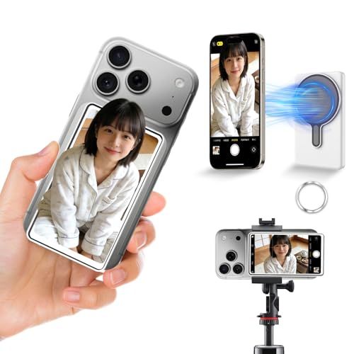 自撮りモニター 「お花見・春のSNS映え」4K/1080Pじどりモニター ミラーリング iphone17対応 安定した2.4G/5G WiFi接続 高精細ディスプレイ 50m通信対応 スピーカー搭載 iOS/Android/MagicOS 9 f86f6387
